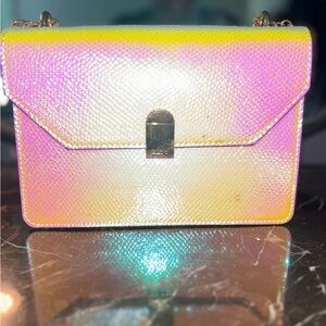 ALDO Multicolor Snake Print Women Bag